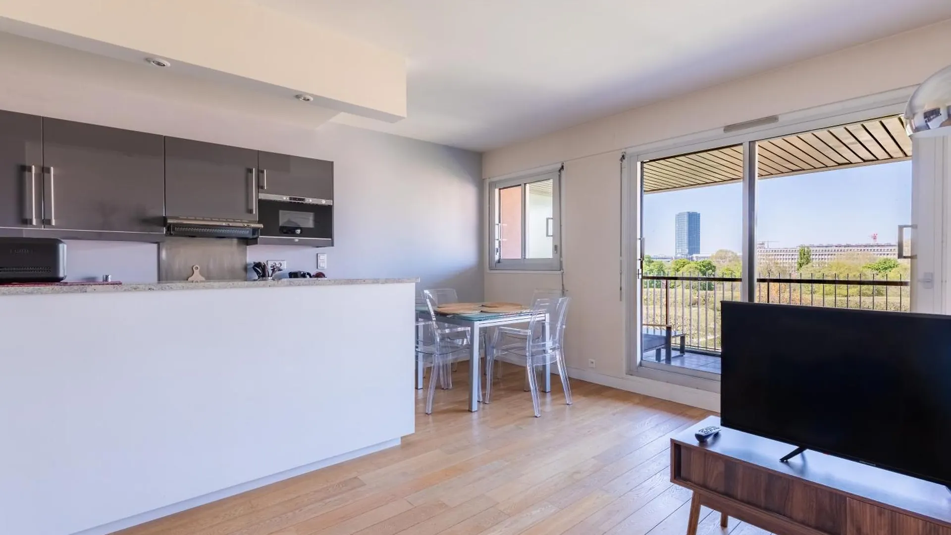 Superbe Appartement Avec Terrasse Vue Sur Jardin Παρίσι 0*,